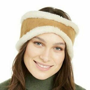 UGG Sheep Skin Reversible Headband For Women's Size L/XL